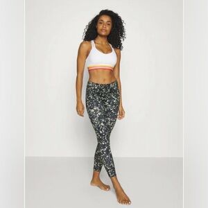 Burton‎ Womens Terrazzo Print Performance Leggings Stretch Activewear XXS